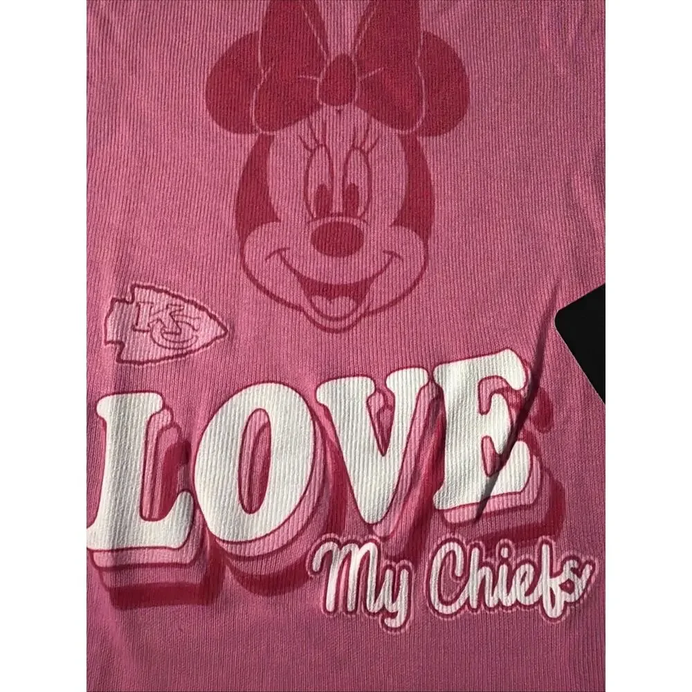 NFL x Disney Minnie Mouse Kansas City Chiefs Cotton Bodysuit